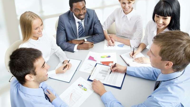 Business meeting in UAE