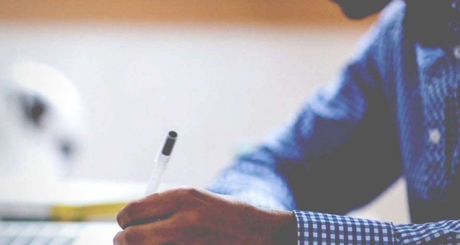 Employee Studying During Covid